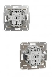 Schneider Electric Asfora Krem İkili Anahtar (Çerçevelidir) - 2