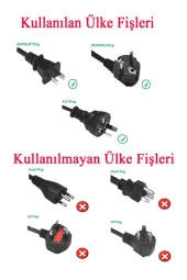 Amerikan - Türk Priz Çevirici Adaptör - 2