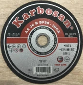 KARBOSAN 180*1.9*22.23 İnox Kesme Taşı (5 ADET) - 1