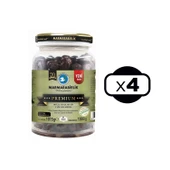 Marmarabirlik Premium XL Siyah Zeytin 1000 gr Cam Pet x 4 Adet - 1