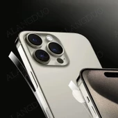 İphone 16 Pro Max Uyumlu 2 Adet Çerçeve Koruyucu Şeffaf Ultra koruyucu Nano Jelatin thumbnail 6