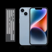 İphone 16 Pro Max Uyumlu 2 Adet Çerçeve Koruyucu Şeffaf Ultra koruyucu Nano Jelatin thumbnail 3