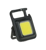 POWERMASTER TYP-C Şarjlı Cob Ledli Anahtarlık Fener Profesyonel 500lm (3 Mod 3 Fonksiyonlu) thumbnail 1