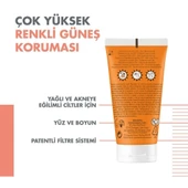 Avene Solaire Cleanance SPF 50+ Yağlı Ciltler için Renkli Güneş Koruyucu 50 ml thumbnail 3