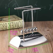 Lüks Newton Balance Denge Topu Büyük Boy Z Cradle Şık Ofis Hediyesi - 5