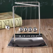Lüks Newton Balance Denge Topu Büyük Boy Z Cradle Şık Ofis Hediyesi - 6
