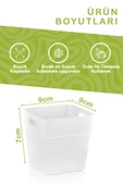 Mithra Life 6 Adet Buzdolabı Kapak İçi Düzenleyici ve Banyo Organizer MIT1103 - 4