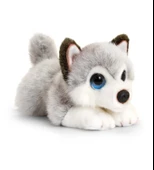 Peluş Köpek Husky 25 cm - 1