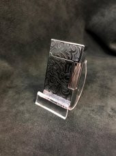 Hediyelik Koçbaşı Desen Metal Normal Alev Gümüş Renk Çakmak - 1