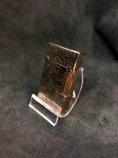 Hediyelik Motifli Metal Çevirmeli Normal Alev Kapaklı Çakmak - 1