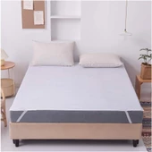 Maki Home 120x200 cm Köşelerden Lastikli Tek Kişilik Sıvı Geçirmez Yatak Koruyucu Alez - 2