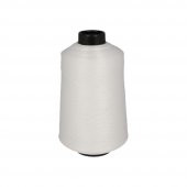 Fdm 150 Denye Beyaz Polyester Overlok İpliği (70.000 Metre) (Muz - 1
