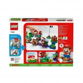 71382 LEGO® Super Mario™ Piranha Bitkisi Şaşırtıcı Engel Ek Macera Seti /267 parça /+7 yaş - 5