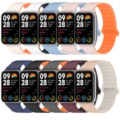 Xiaomi Redmi Watch 4/5 /Band 8 Pro /Band 9 Pro Kordon Double Color Magnetic Strap 105-BH52 - 3