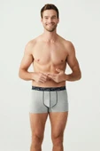 U.S. Polo Assn. Erkek 3'lü Kırmızı-Gri-Lacivert Boxer Set - 5