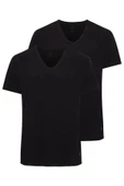 U.S. Polo Assn. Erkek 2'li V Yaka Atlet - 5