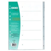 Exxo Seperatör 1-5 Rakamlı Plastik A4 TS105 - 1