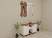Sarissa Ayakkanbı Dolabı/Askılık/Antre Dolap-M.K.-Byz - 3