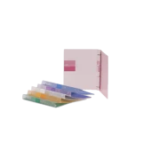 Comix Halkalı Dosya 4 Halkalı A4 Şeffaf A193-4 - 1