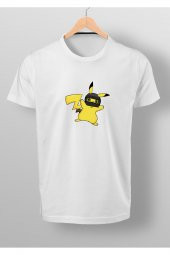Pika Pika Pika Baskılı T-shirt - 2