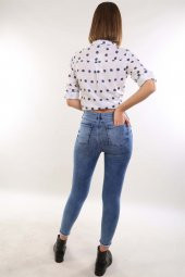 İntersivin  Kadın  Mavi Jeans - 2