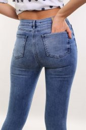 İntersivin  Kadın  Mavi Jeans - 5