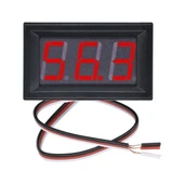 0.56 inch DC 0-100V Digital Voltmetre 3 Telli Panel Tip - 2