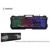 Rampage KB-R57 XJAMMER Gökkuşağı Aydınlatmalı USB Gaming Klavye - 6
