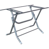 Ahşap-Werzalit 70x120 - 80x140 Masalar Için Katlanabilir Masa Ayağı Metal - 2