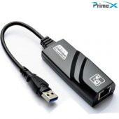 PrimeX PX-2130 Usb 3.0 To RJ45 10/100/1000Mbps Gigabit Ethernet Çevirici - 2