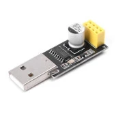 Arduino ESP-01 Modulü Usb Bağlantı Ayar Adaptörü CH340 ESP8266 - 1