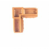 17X25 SİNEKLİK KÖŞE TAKOZU RENKLİ ALTINMEŞE KAPI PENCERE SİNEKLİK KÖŞE AKSESUAR - 1