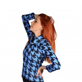 Marcatella Kadın Mavi Kazayağı Balıkçı Yaka Triko Kazak - 3