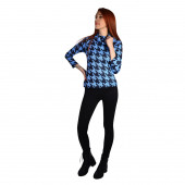 Marcatella Kadın Mavi Kazayağı Balıkçı Yaka Triko Kazak - 2