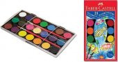 Faber Castell 21 Renk Büyük Boy Sulu Boy Fırça Hediyeli - 2