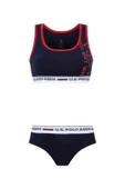 U.S. Polo Assn. Kadın Baskılı Büstiyer-Külot Takım - 5
