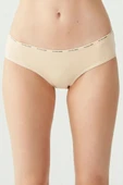 U.S. Polo Assn. Kadın 5'li Yüksek Bel Slip (Lacivert-Fuşya-Ten-Beyaz-Siyah) - 5
