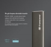 Transcend TS960GESD250C 960GB M.2 SATA Gen 2 Type-C Tasınabılır SSD - 7