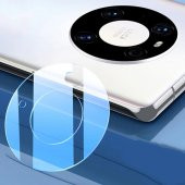 KNY Huawei Mate 40 Pro İçin Kamera Nano Cam Koruyucu Şeffaf Şeffaf - 2