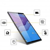 KNY Lenovo M10 TBX-306F İçin Nano Cam Ekran Koruyucu Şeffaf Şeffaf - 3