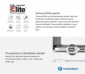 Transcend TS512GSJM500 512GB Thunderbolt/USB 3.0 MAC Taşınabilir SSD - 12