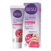 Sesu Tüy Dökücü Krem 100ML Hassas Ciltler (5 Li Set) - 2