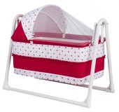 Polly Baby Hilal Portatif Sallanır Sepet Beşik - 3