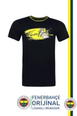 Fenerbahçe Orijinal Lisanslı Sıfır Yaka Lacivert T-Shirt - 1