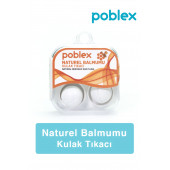 POBLEX Naturel Balmumu Kulak Tıkacı - Kulak Koruyucu Tıpası 4'lü - 1