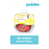 POBLEX İpli Köpük Kulak Tıkacı - Kulak Koruyucu Tıpası - 1