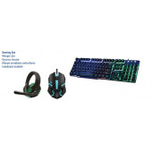 3'LÜ GAMİNG SET (KLAVYE, MOUSE, KULAKLIK) - 3
