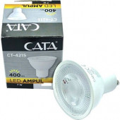 CATA CT-4215 GU10 7 WATT LED SPOT ÇANAK AMPUL MAVİ RENK (1 YIL GARANTİ 10 ADET KARGO BEDAVA) - 1