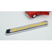 Toyota Land Cruiser Prado Bagaj 3M 3D Parlak Krom ABS Yazı Logo Arma thumbnail 3