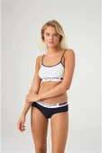 U.S. Polo Assn. Kadın Puantiyeli Büstiyer-Külot Takım thumbnail 1